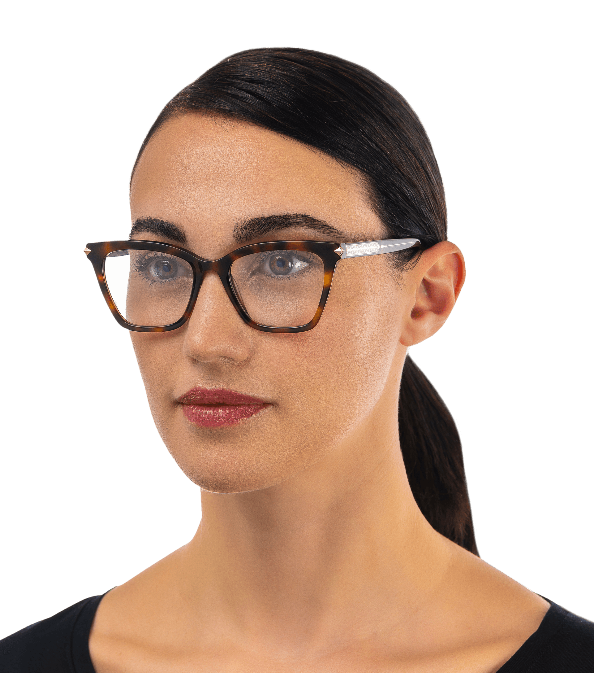 Police glasses - Dawn 1 Woman Eyeglasses Police VPLF29 Purple