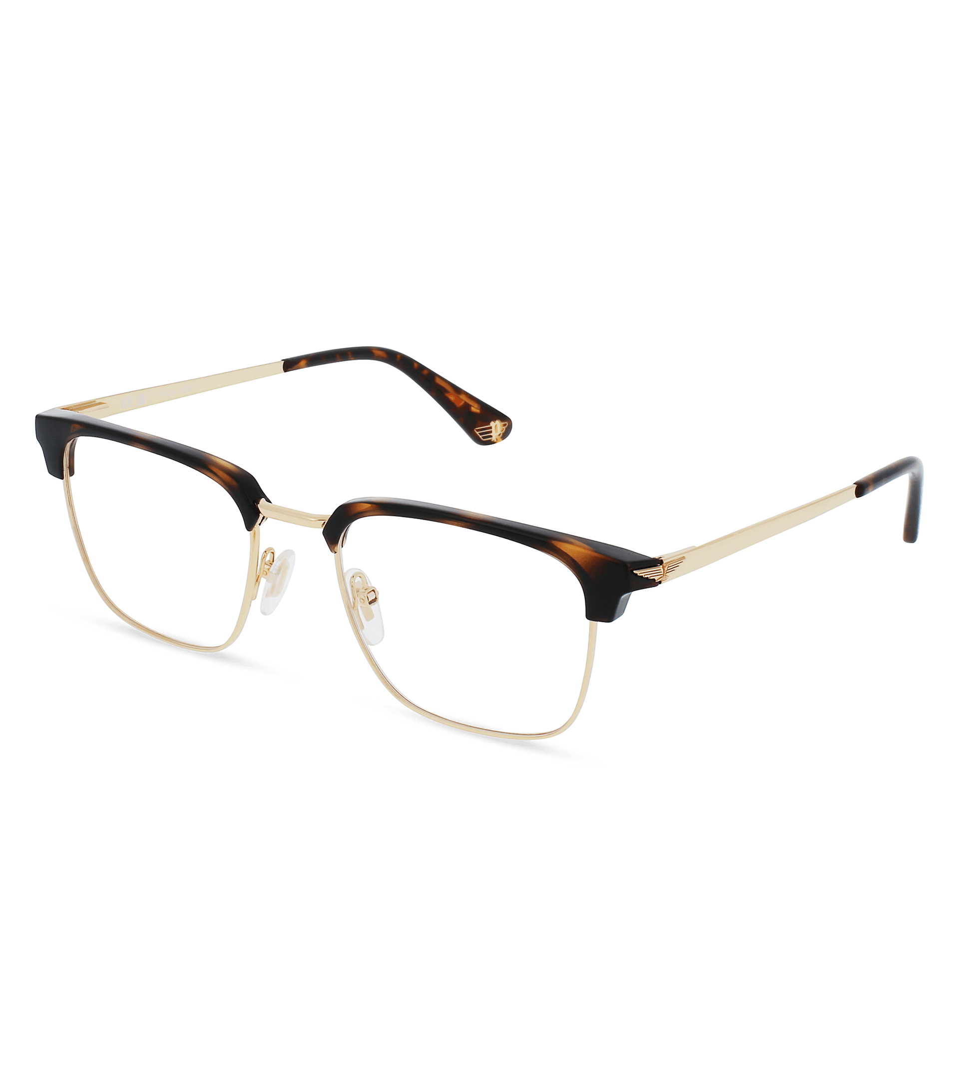 Police glasses - Tailwind Evo 6 Man Eyeglasses Police VPLL64 Rose gold