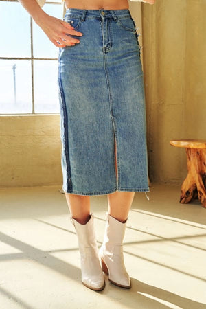 Couper's Denim Skirt - Magnolia Boutique and Gifts