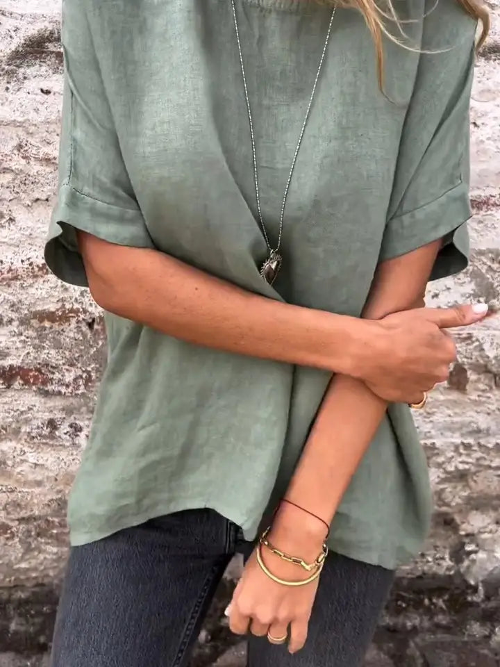 Gabi's Cotton Top - Green