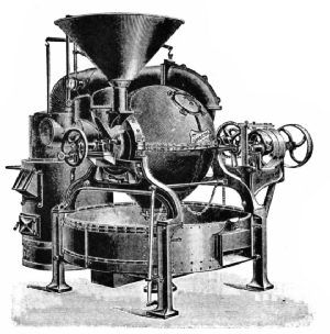 antique coffee roaster