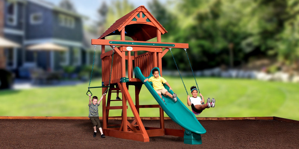 space saver outdoor playsets