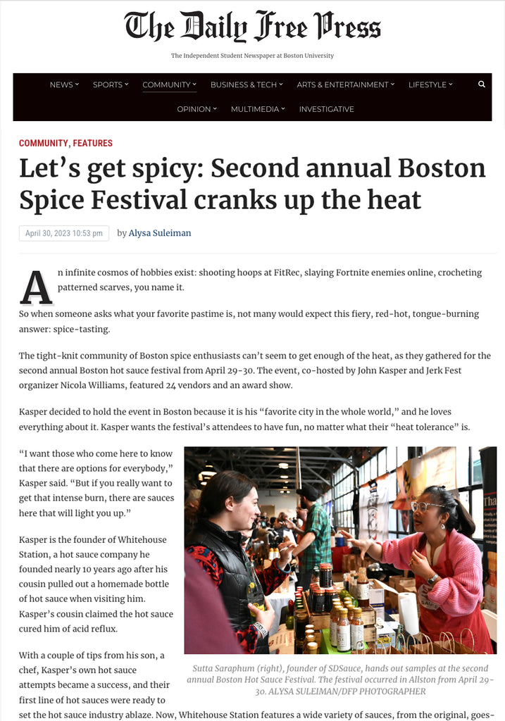 Boston Hot Sauce Festival