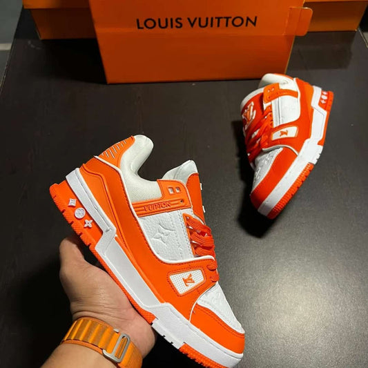 Louis Vuitton Trainer First Copy Shoe - dashingboot