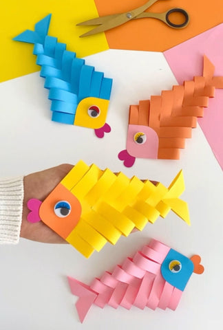 Fun & Simple Construction Paper Crafts for Kids