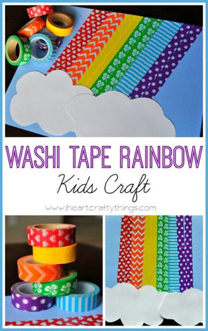 15 Easy Washi Tape Crafts for Kids from MommyTalks