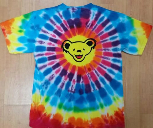 Grateful Dead Starry Night Dancing Bears Tie Dye Men's Shirt – 28th Street  Beach Variety