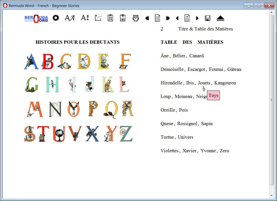 Bermuda Word French Beginner Stories With Spaced Repetition