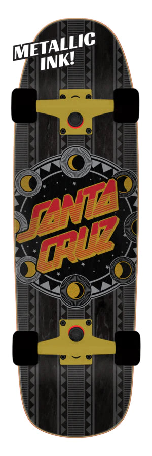 Santa Cruz Skateboards Complete Phase Dot Shaped Cruzer 9.51in x 32.26in - www.skatersadvocate.com