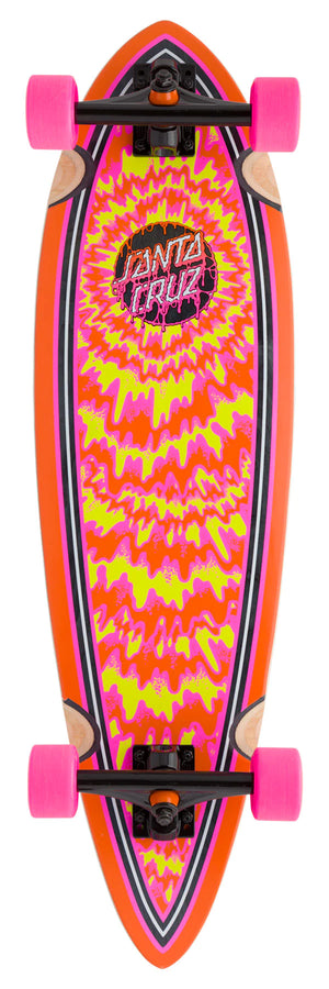 Santa Cruz Toxic Dot Pintail Longboard 9.2in - www.skatersadvocate.com