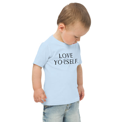 Love Yourself  Toddler Jersey T-Shirt