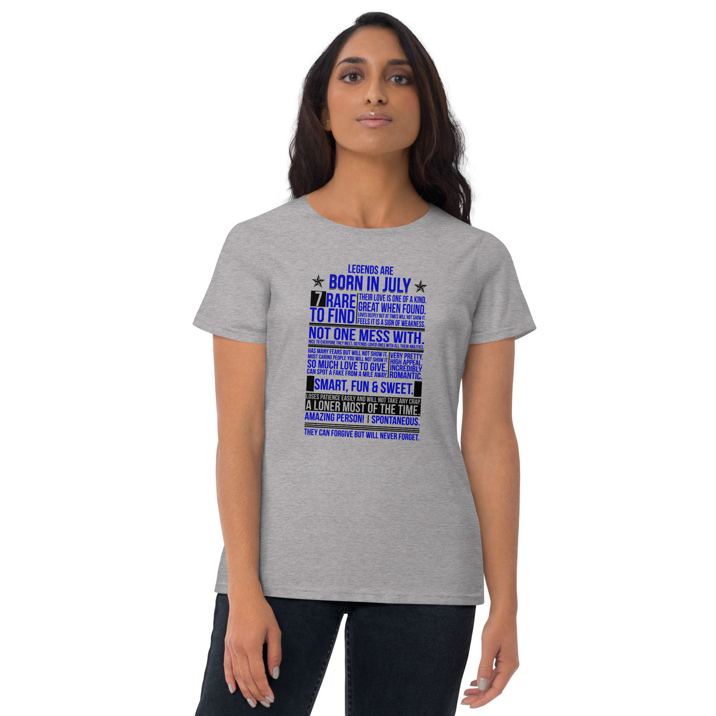 Legends Are Born In July Women's Short Sleeve T-Shirt