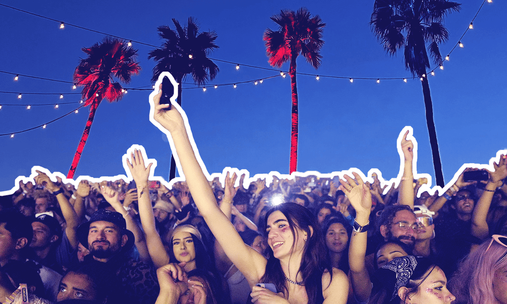 Coachella Music Festival Crowd