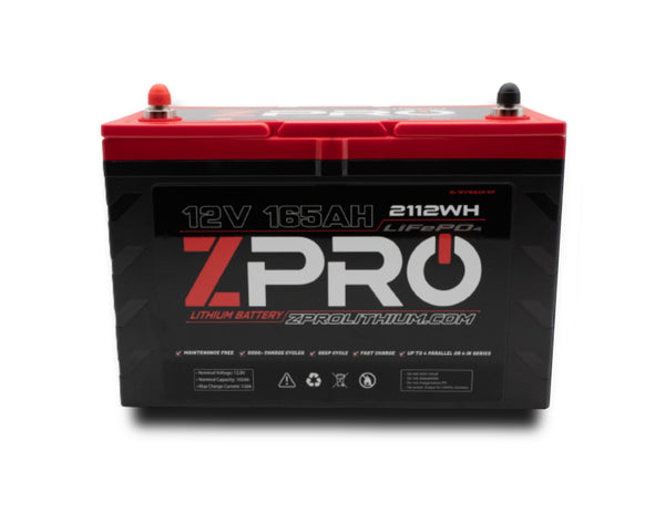 ZPRO Lithium 12V 165AH Battery