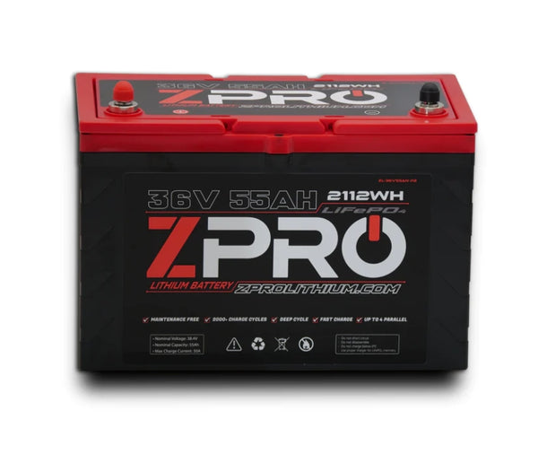 ZPRO Lithium Battery For Golf Cart