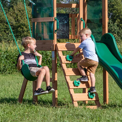 rock climbing wall