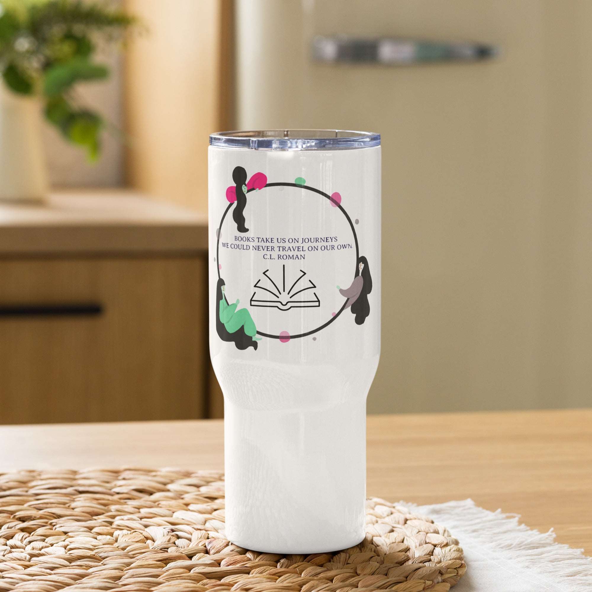 Journey Travel mug with a handle