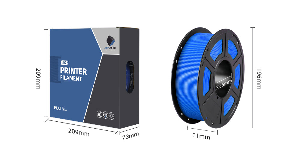 Anycubic PLA Filament - Filament Parameters