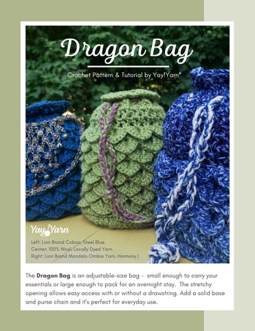Dragon Bag Crochet Pattern