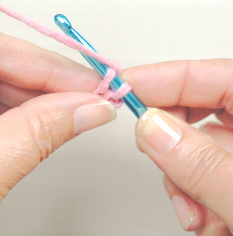 Join chain 5 with slip stitch to form a circle