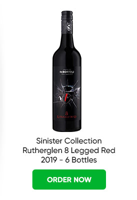 Buy Sinister Collection Rutherglen 8 Legged Red 2019 - 6 Bottles from Just Wines
