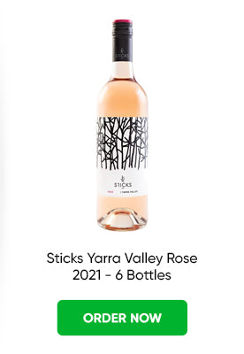 Buy Sticks Yarra Valley Rose 2021 - 6 Bottles from Just Wines Australia