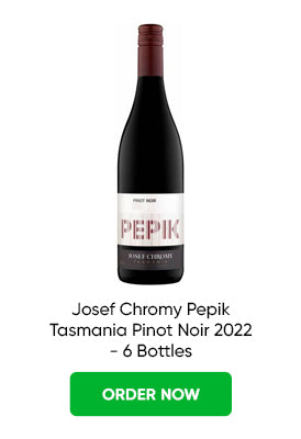 Buy Josef Chromy Pepik Tasmania Pinot Noir 2022 - 6 Bottles from Just Wines Australia