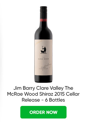 Shop Jim Barry Clare Valley The McRae Wood Shiraz 2015 Cellar Release - 6 Bottles from Just Wines Australia