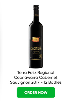 Buy Terra Felix Regional Coonawarra Cabernet Sauvignon 2017 - 12 Bottles from Just Wines Australia