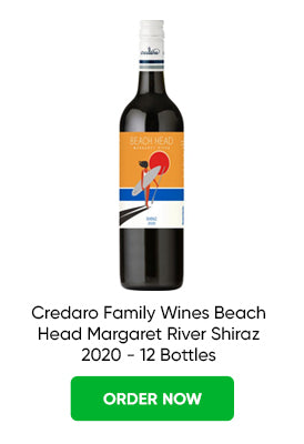 Buy Credaro Family Wines Beach Head Margaret River Shiraz 2020 - 12 Bottles from Just Wines Australia