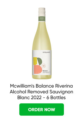 Mcwilliam's Balance Riverina Alcohol Removed Sauvignon Blanc 2022 - 6 Bottles Buy from Just Wines