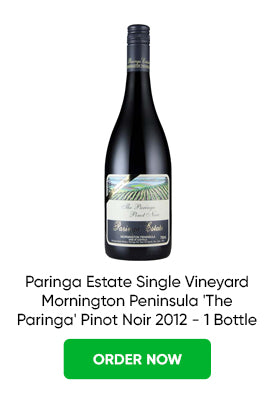 Buy Paringa Estate Single Vineyard Mornington Peninsula 'The Paringa' Pinot Noir 2012 - 1 Bottle from Just Wines
