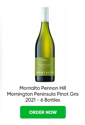 Buy Montalto Pennon Hill Mornington Peninsula Pinot Gris 2021 - 6 Bottles from Just Wines