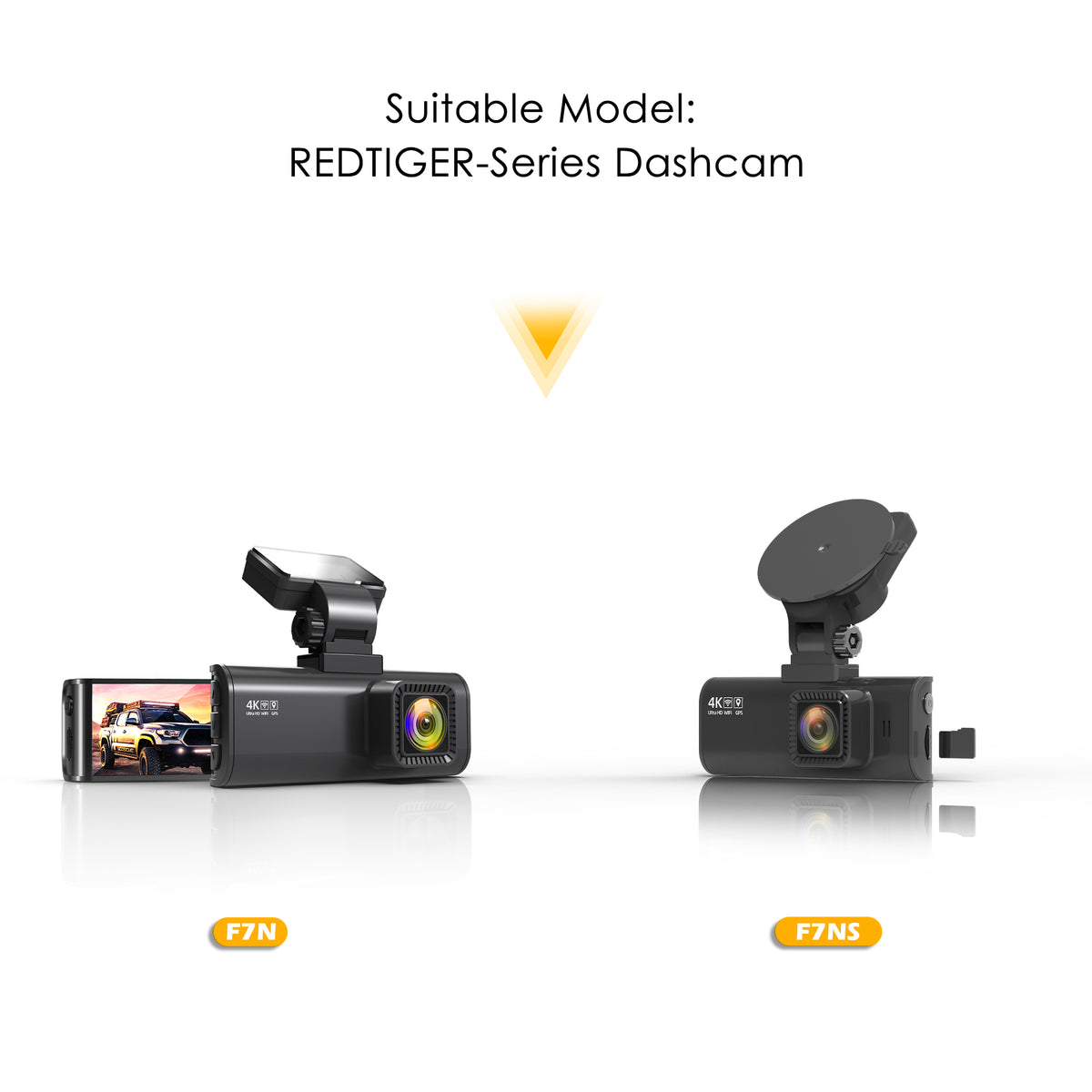 Redtiger F7N 4K Dual Dash Cam – REDTIGER Official