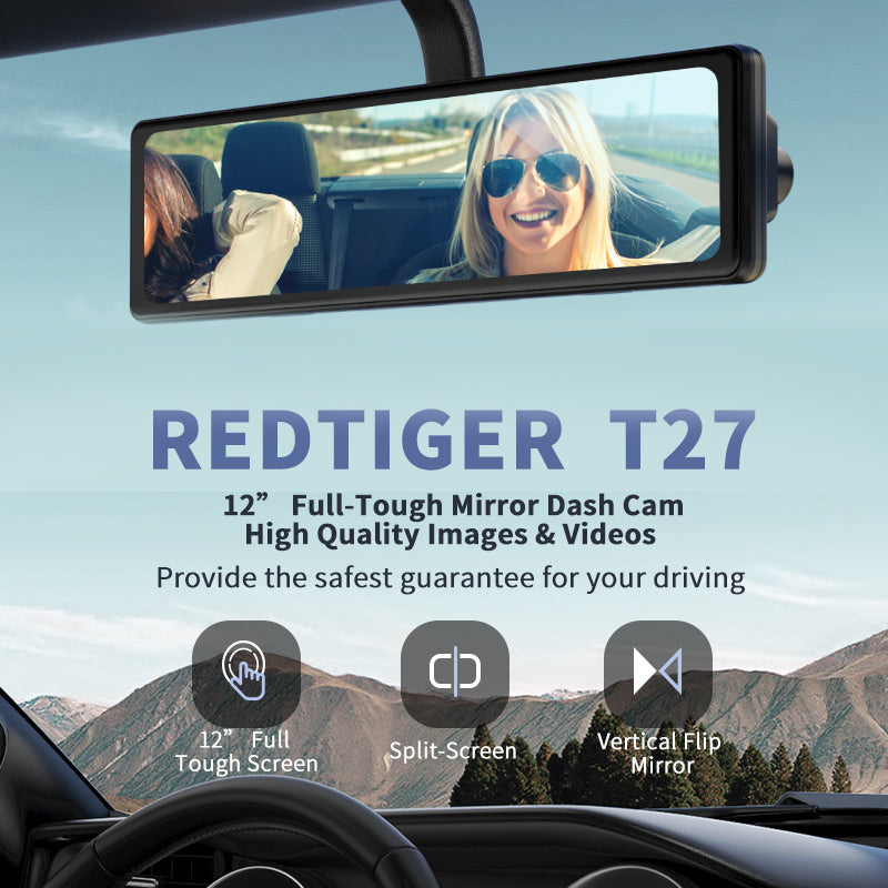 REDTIGER-T27-24H-Parking-Monitor-G-sensor-Guidelines-Loop Recording