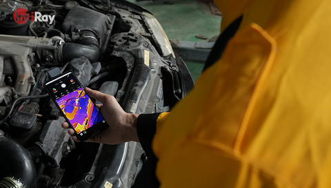 01 Engine diagnosis using thermal imaging