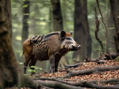 01 There is a boar in the forest