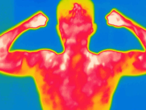 01 check human body with thermal imager