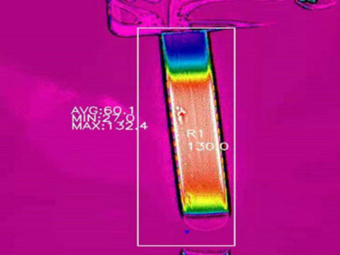 thermal imager show power in labs