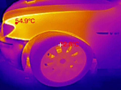 02 tire troubleshooting with thermal camera