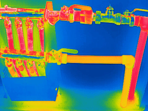 sopt heating system issue by thermal imager