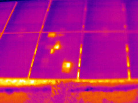 thermal camera is a safety gear to ensure a thorough and safe solar panel inspection process