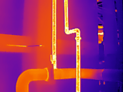 03 Thermal imaging allows non-invasive routine checks on pipelines