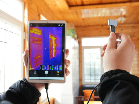 Use Xinfrared thermal imaging to do insulation inspections