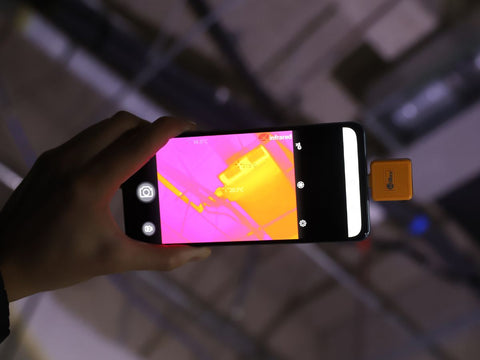 Using thermal imaging cameras in the factory