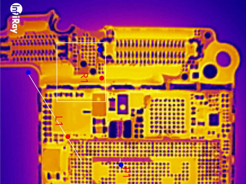 04 SO clear under thermal camera the PCB looks like