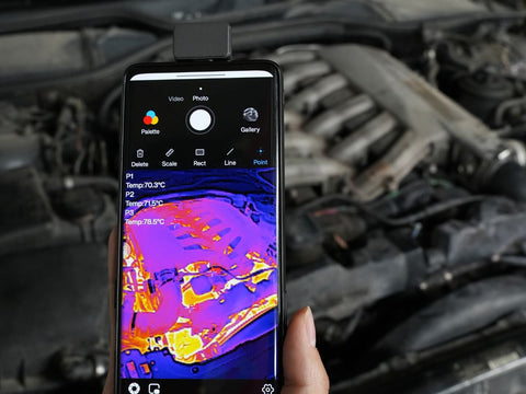 smartphone-compatible thermal cameras