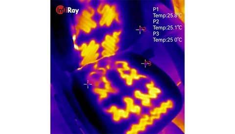 05 Thermal camera check for heated car seats