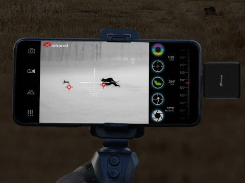 05 Thermal imaging cameras quickly locate targets in the dark of night