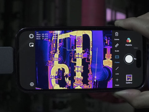 08 use thermal imaging in factory pipe trouble shooting